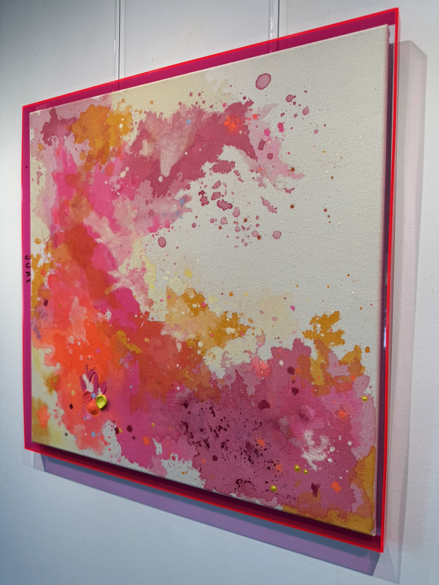Akkorde - Schwebe, 2026, Acryl auf roher Baumwollleinwand, Ansicht 6
